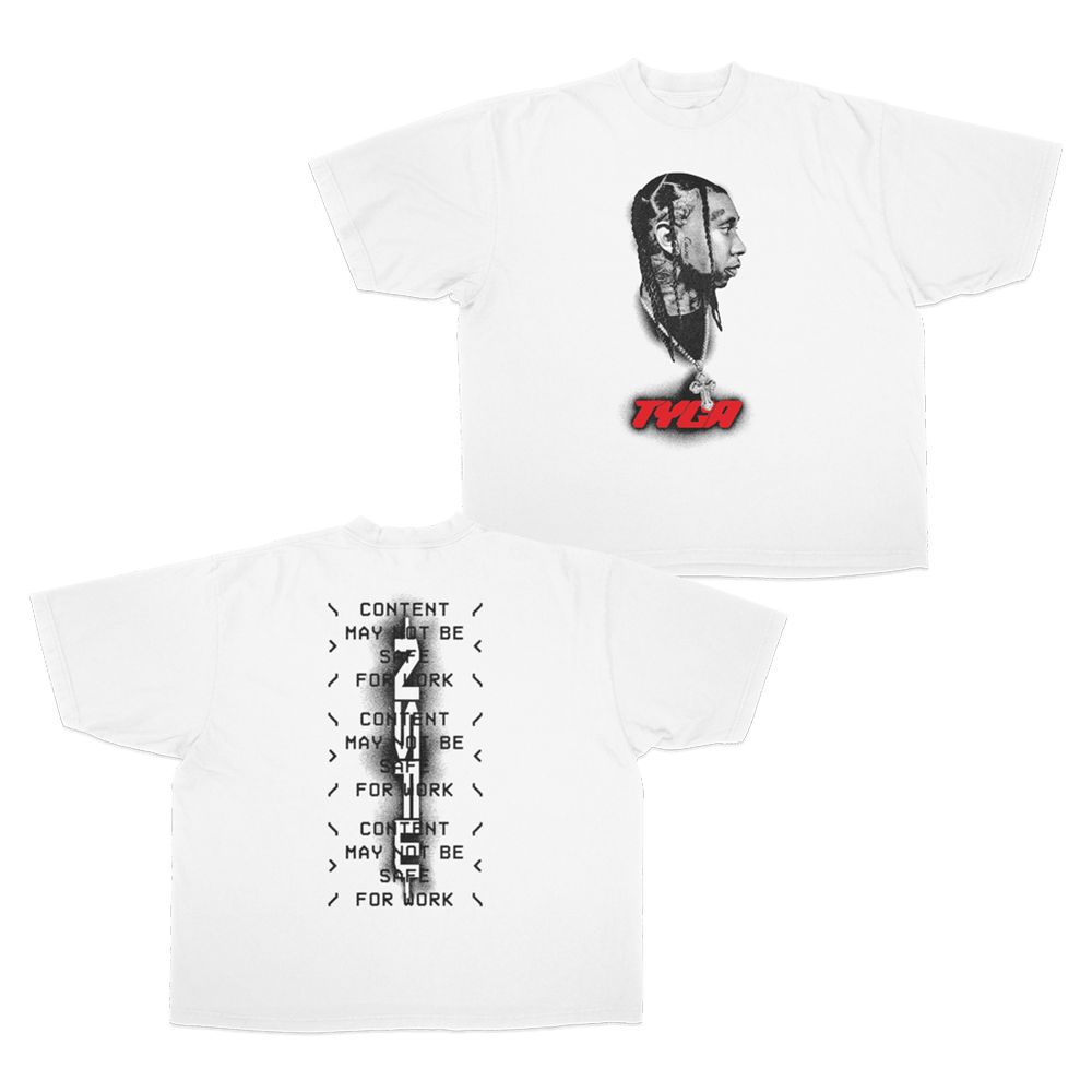NSFW Album Portrait T-Shirt Tyga Merch Gifts For Music Fans Birthday Gift for Husband - Roseregae