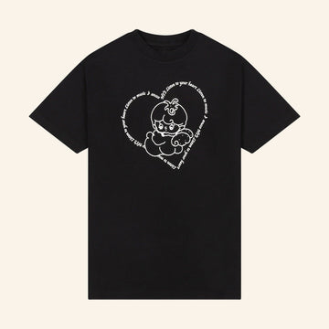 NTS Merch NTS X Ancco Black T-Shirt Gifts For Her - Roseregae
