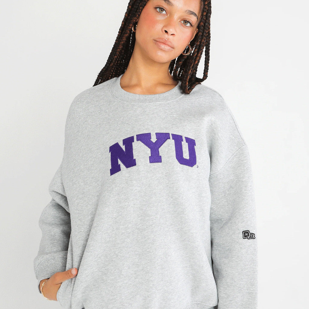 NYU Merch NYU Logo Sweatshirt Best Birthday Gift For Sisters - Rose Regae