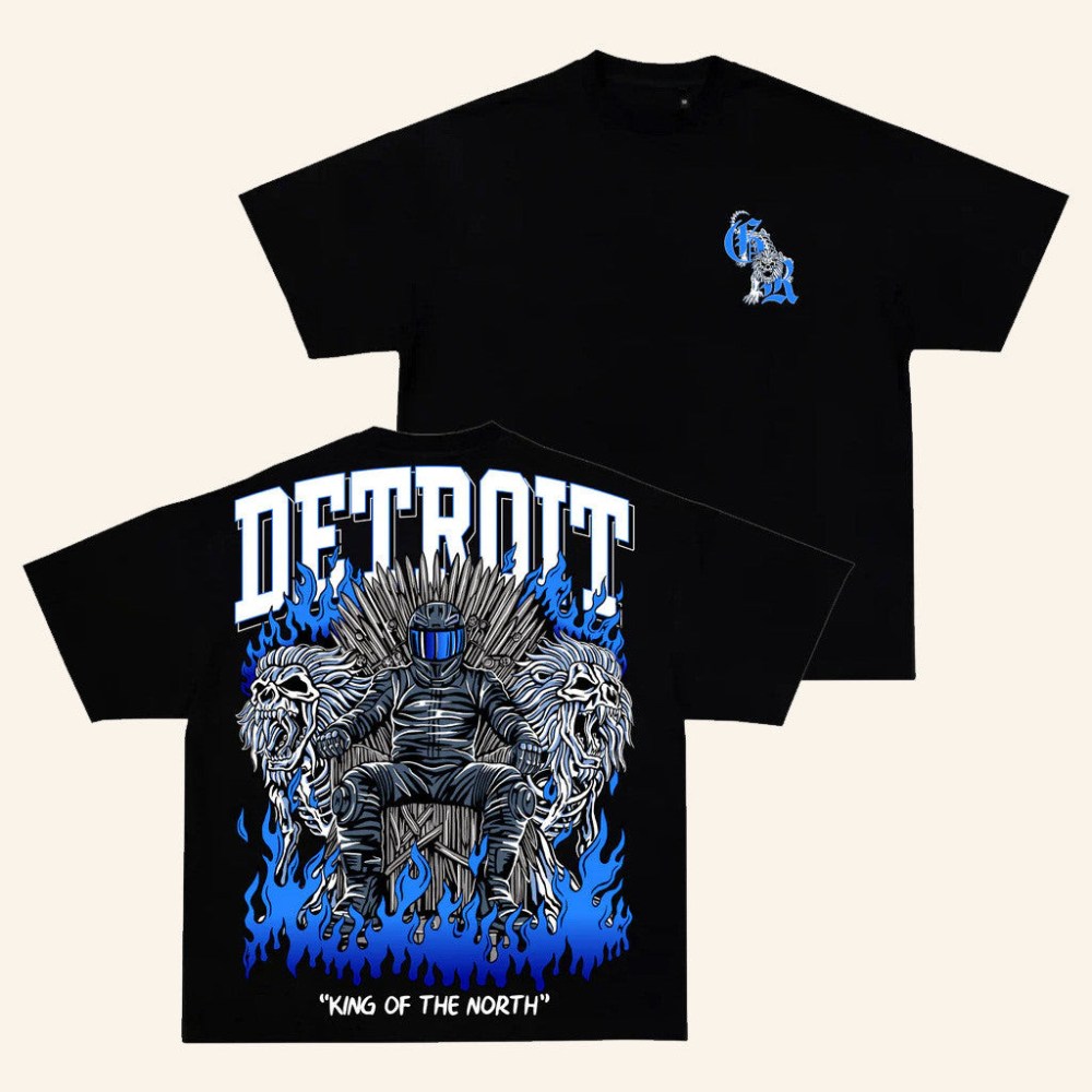 Official Ghost Racing Merch King Of The North Shirt Gifts For Dad - Roseregae