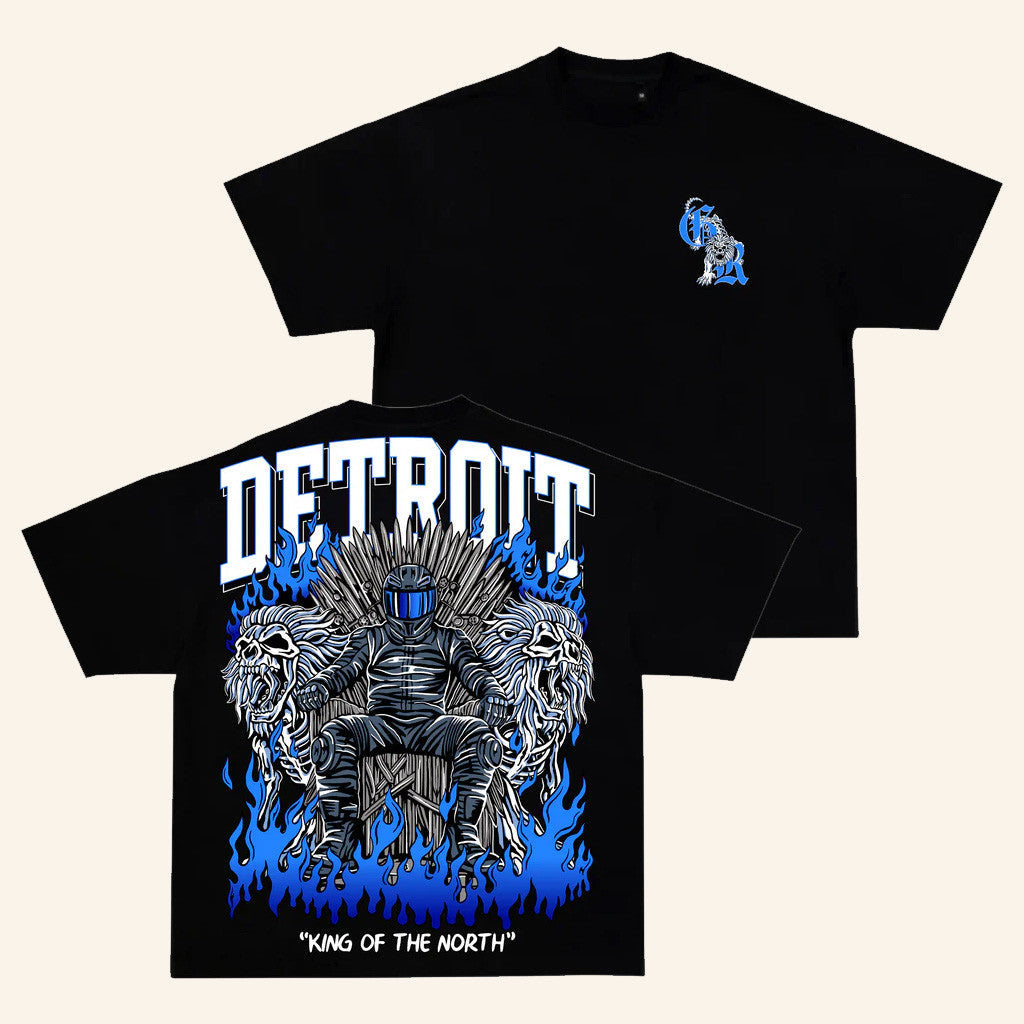 Official Ghost Racing Merch King Of The North Shirt Gifts For Dad - Roseregae
