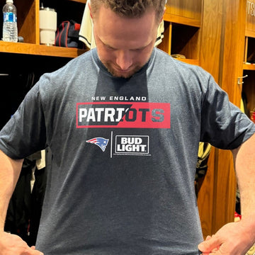 Official New England Patriots Nfl X Bud Light T Shirt - Roseregae
