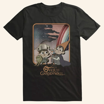 Over The Garden Wall Merch Over The Garden Wall Rainbow T-Shirt Gifts For Friends - Roseregae