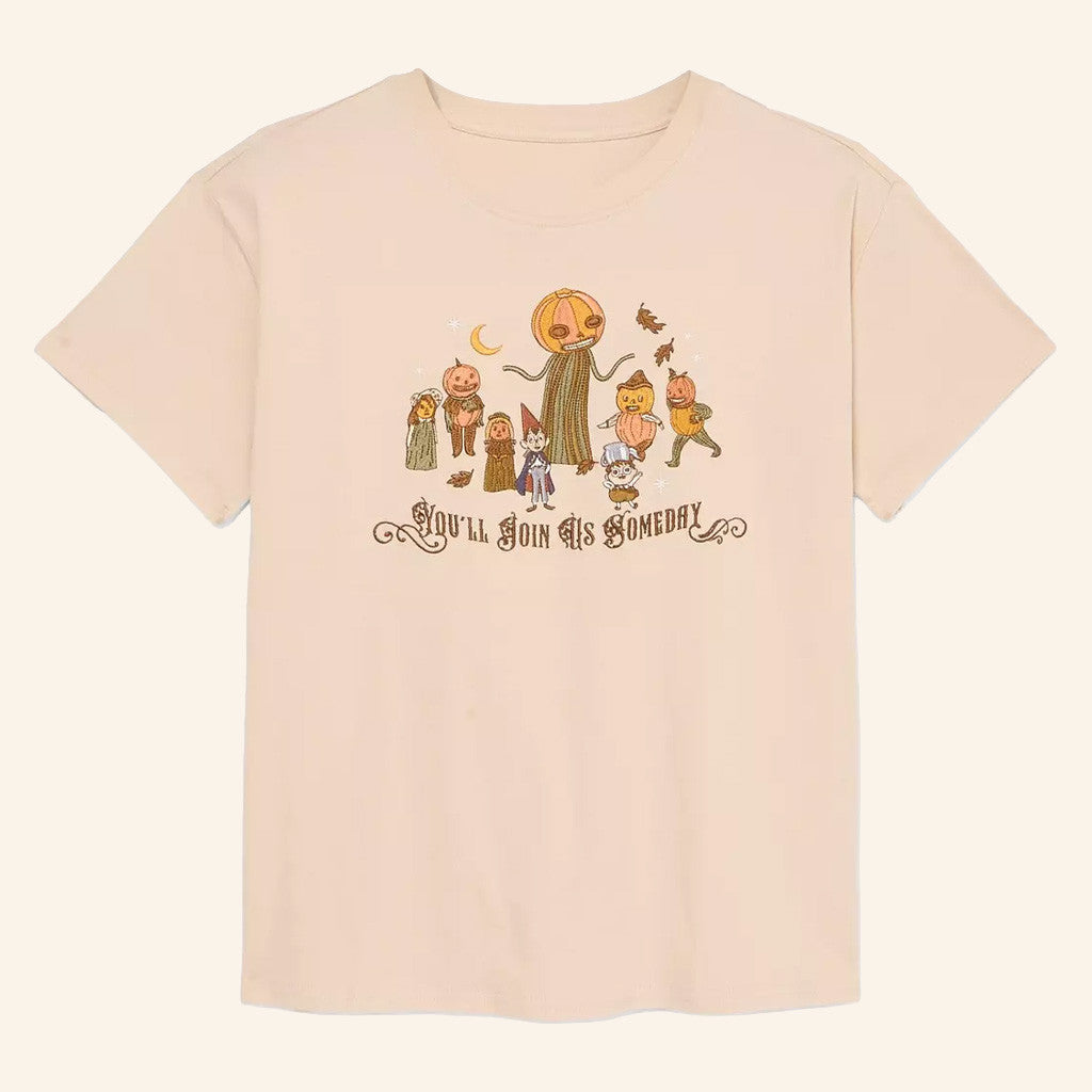 Over The Garden Wall Merch Pottsfield Group Portrait T-Shirt Best Gifts For Her - Roseregae