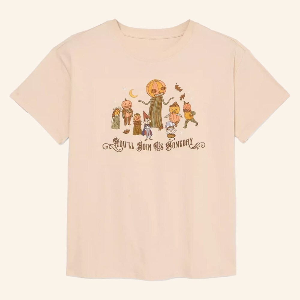 Over The Garden Wall Merch Pottsfield Group Portrait T-Shirt Best Gifts For Her - Roseregae