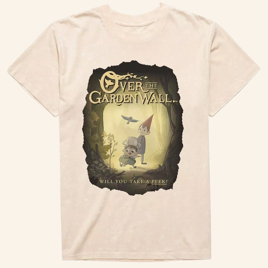 Over The Garden Wall Merch Will You Take A Peek T-Shirt Birthday Gifts For Wife - Roseregae