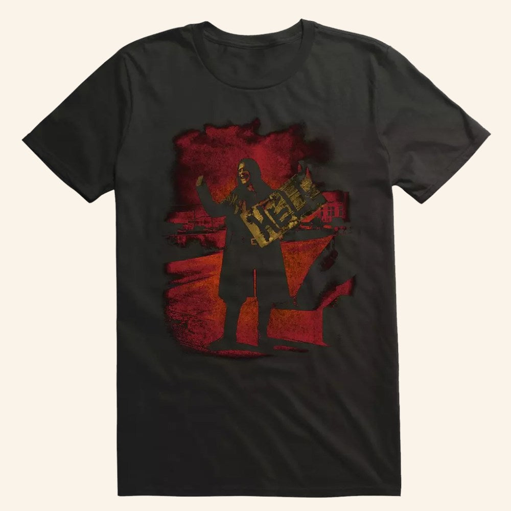 Ozzy Osbourne Merch Hitchhiking To Hell T-Shirt Music Gift Ideas For Guys - Roseregae