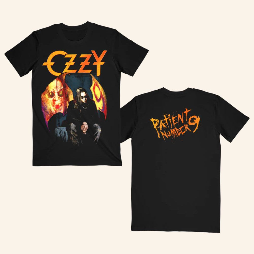 Ozzy Osbourne Official Merch Patient No 9 Wings Of 9 Shirt Best Gifts For Dad - Roseregae