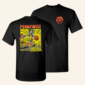 Pennywise Merch No Remorse No Apologies Every Single Day T-Shirt Gifts For Music Fans - Roseregae