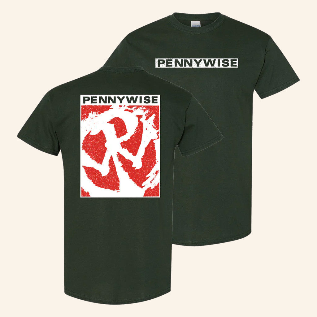 Pennywise Merch Pennywise Band Logo T-Shirt Presents For Music Lovers - Roseregae
