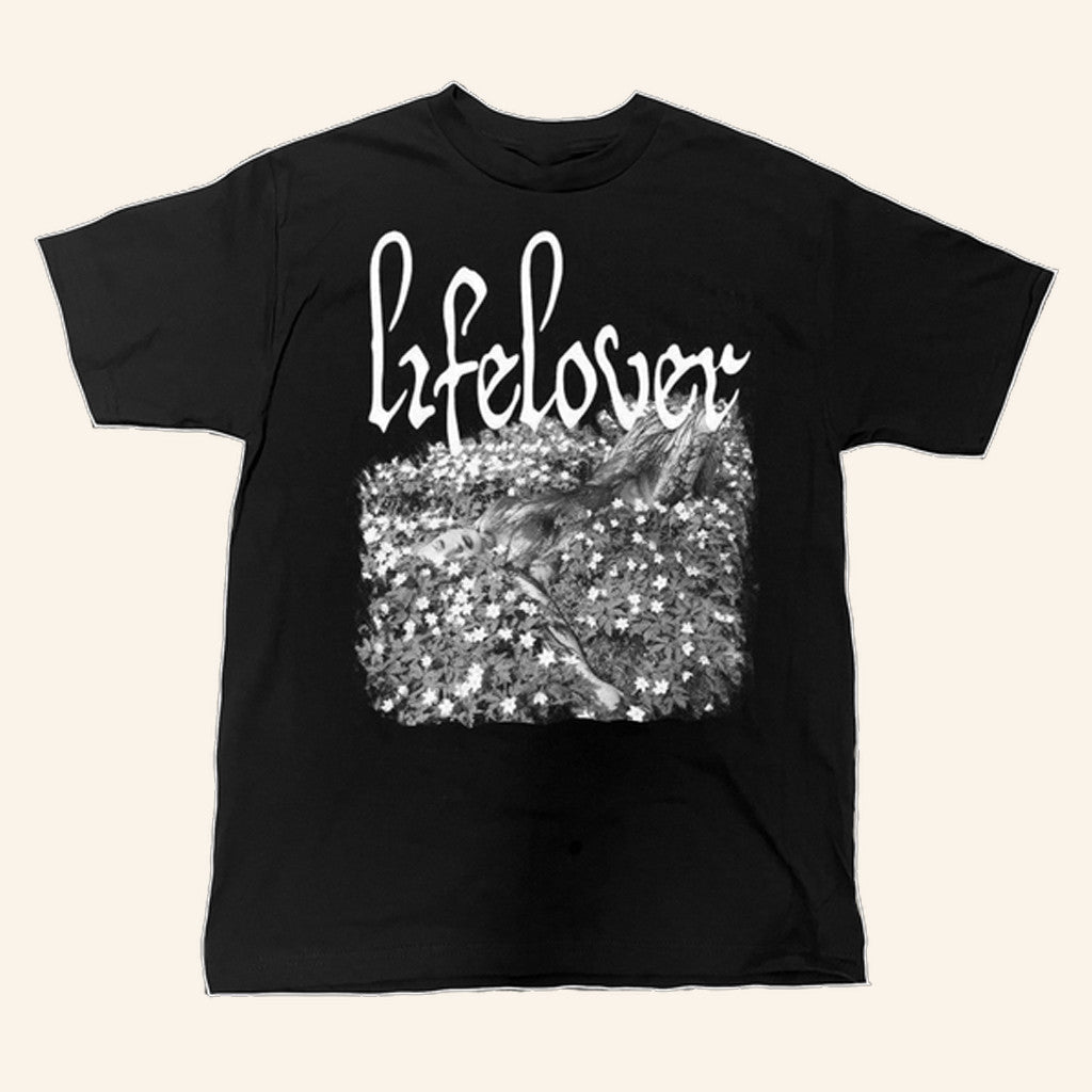 Piled Flesh Merch Lifelover Black T-Shirt Cool Gifts For Music Lovers - Roseregae