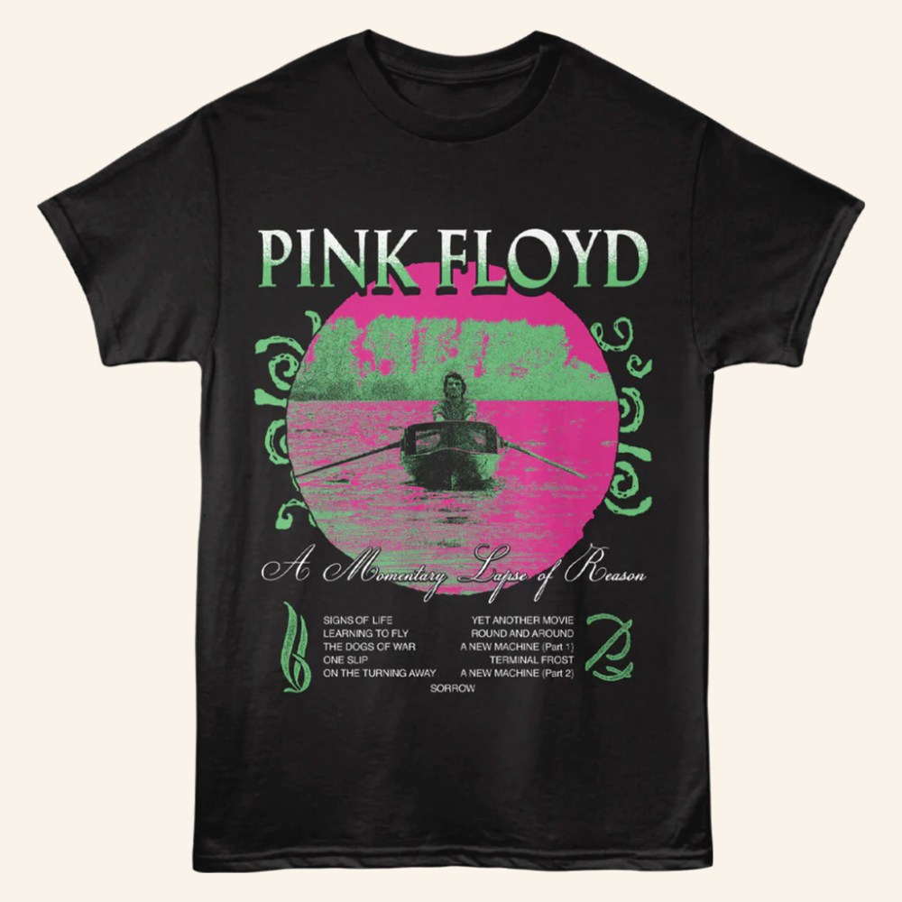 Pink Floyd Merch A Momentary Lapse Of Reason T-Shirt Gift For Rock Lover - Roseregae