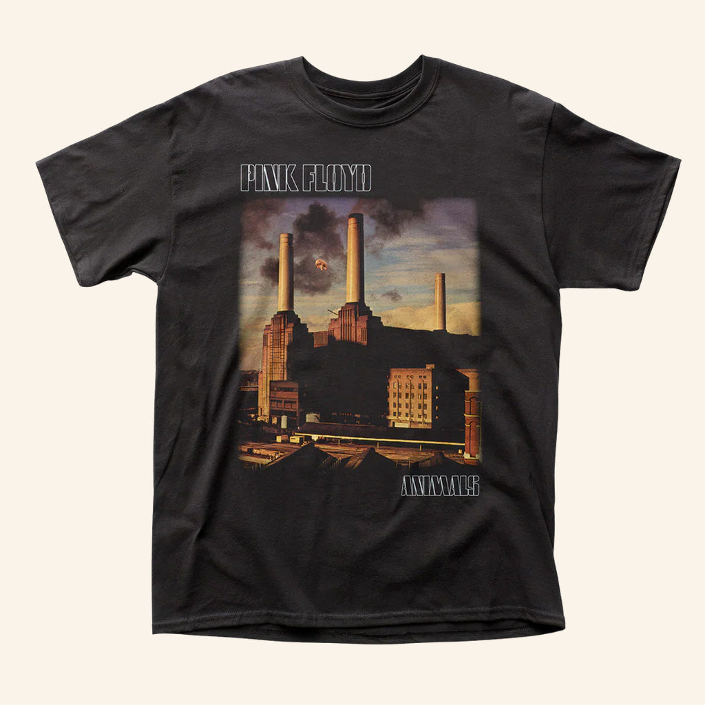 Pink Floyd Merch Animals Cover T-Shirt Gifts For A Rock Music Lover - Roseregae