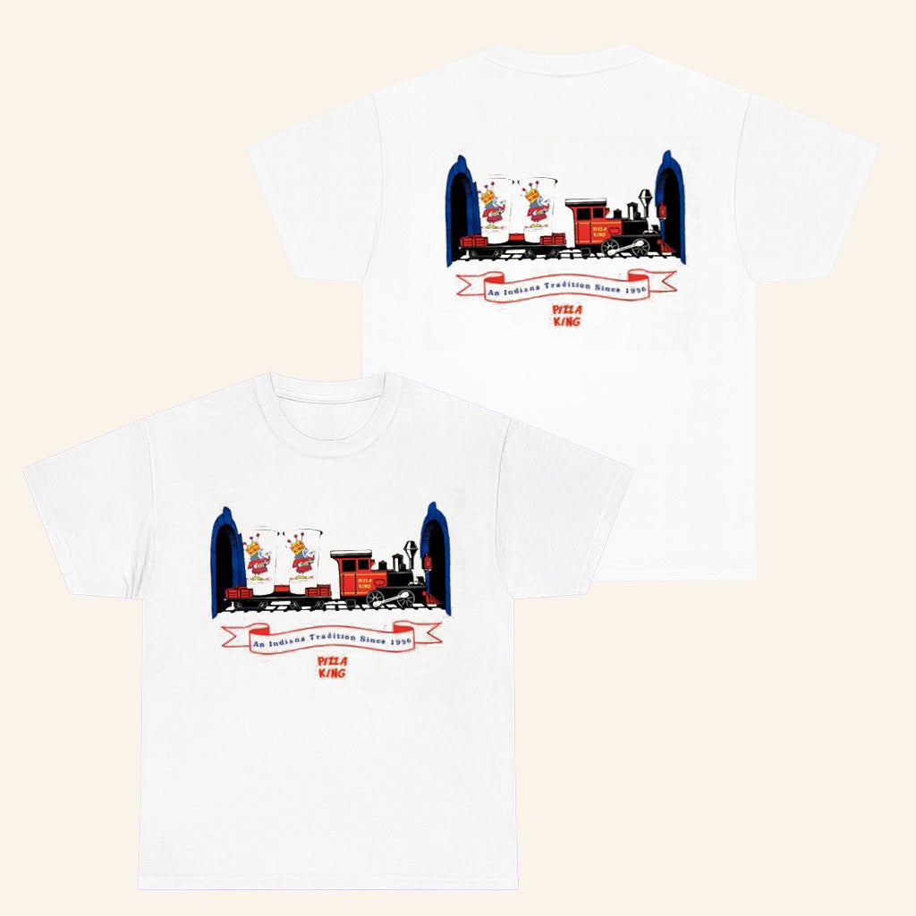 Pizza King Train Merch An Indiana Tradition Since 1956 T-Shirt Gifts For Dad - Roseregae