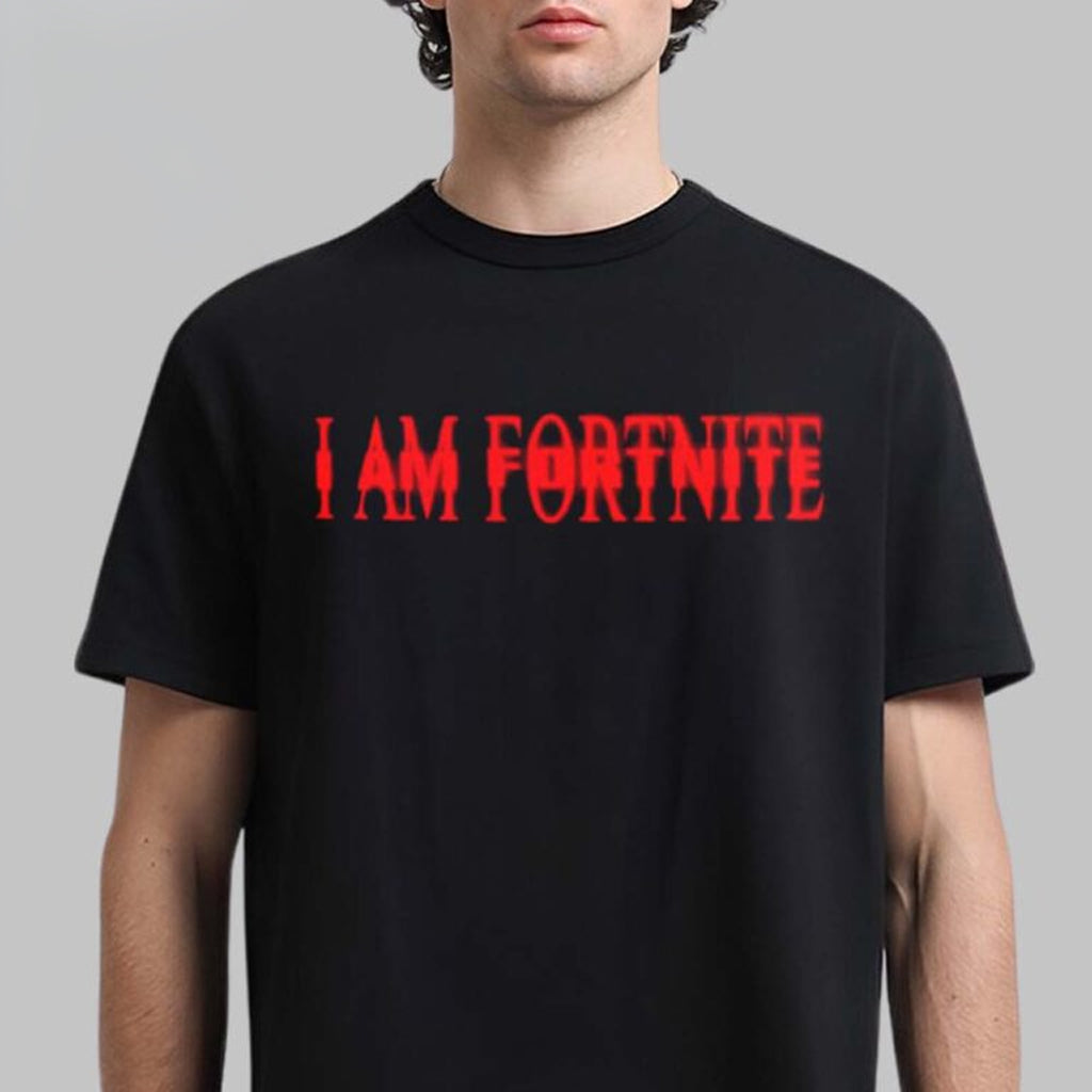 Playboi Carti X Fortnite I Am Fortnite Slogan Logo T-Shirt Gift Ideas For Him - Roseregae
