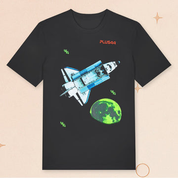 Plus 44 Merch NASA 2025 T-Shirt Unique Birthday Gifts For Boyfriend - Roseregae