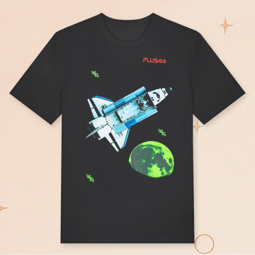 Plus 44 Merch NASA 2025 T-Shirt Unique Birthday Gifts For Boyfriend - Roseregae
