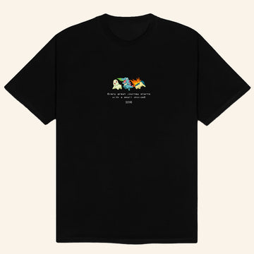 Pokemon Merch Pokemon X Dolly Noire Starters Black T-Shirt Gifts Ideas For Besties - Roseregae