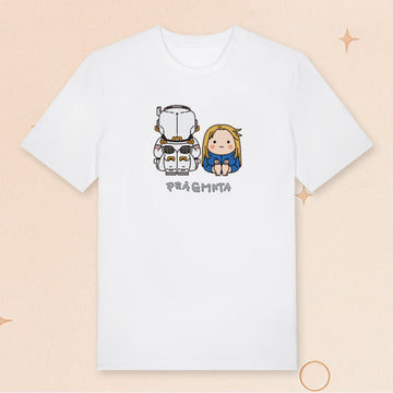 Pragmata Hugh And Diana Sitting FP T-Shirt Capcom Merch Gifts For Boyfriend - Roseregae