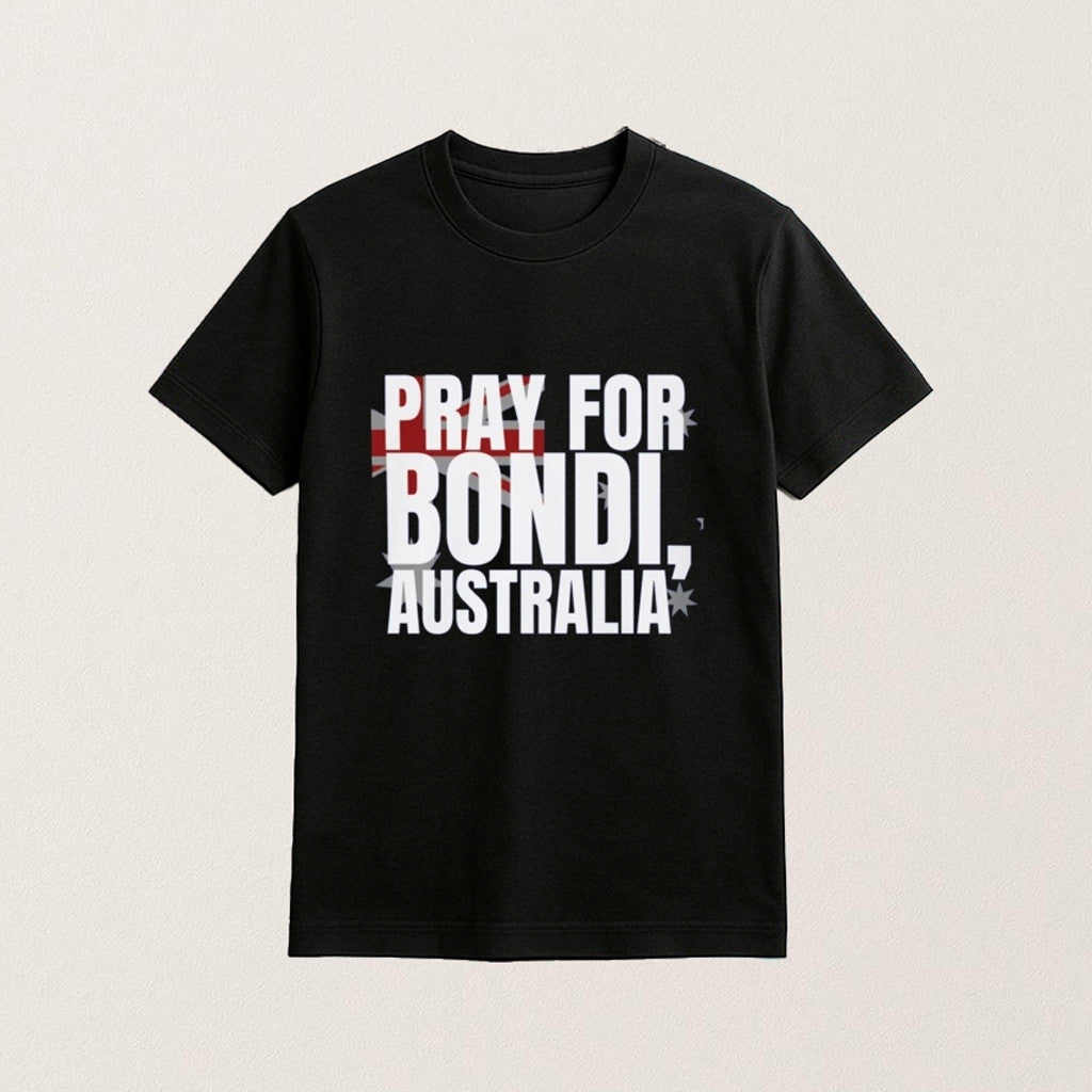 Pray For Bondi Australia Shirt Pray For Australia T-Shirt Gifts Ideas For Mom - Roseregae