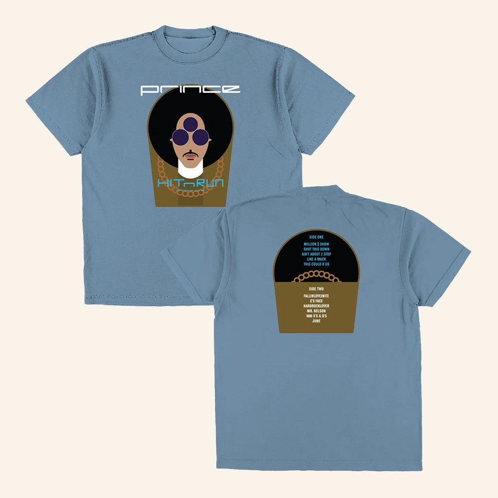 Prince Merch Hit N Run Phase One Tracklist T-Shirt Music Lover Gifts For Him - Roseregae