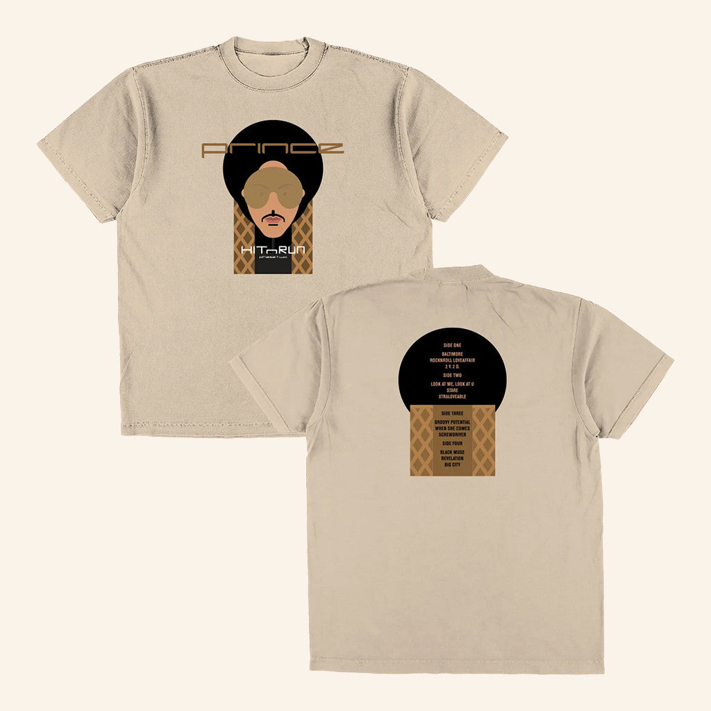 Prince Merch Hit N Run Phase Two Tracklist T-Shirt Cool Gifts For Music Lovers - Roseregae