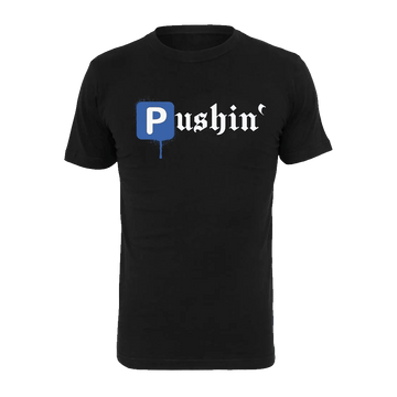 Pushin P Shirt Black T-Shirt Gifts For Music Fans Birthday Gift for Husband - Roseregae