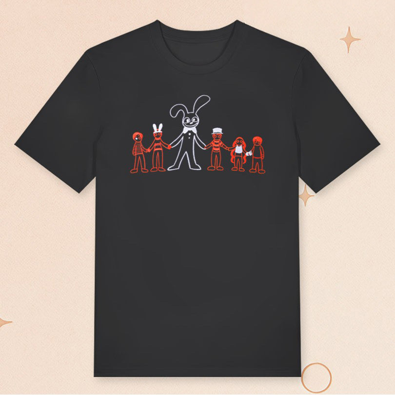 Rabbit Glows In The Dark T-Shirt Mckenna's Shirt Gifts Ideas For Her - Roseregae
