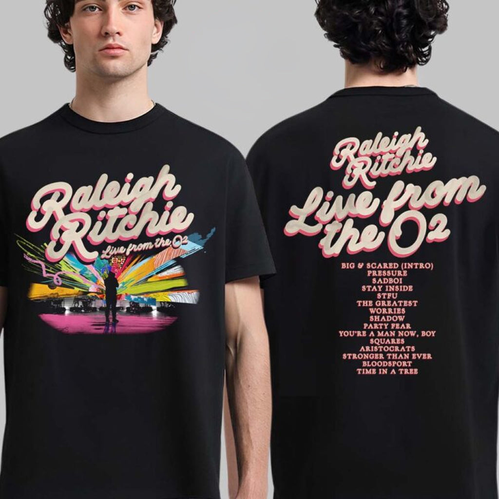 Raleigh Ritchie Live From The O2 Tracklist T-Shirt Fan Apparel Gifts For Brother - Roseregae