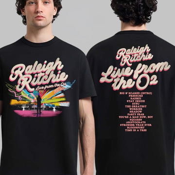 Raleigh Ritchie Live From The O2 Tracklist T-Shirt Fan Apparel Gifts For Brother - Roseregae
