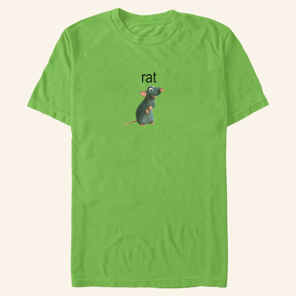 Ratatouille Merch D Pixar Ratatouille Rat T-Shirt Remy The Rat Merch Gifts For Friends - Lily Birch Market