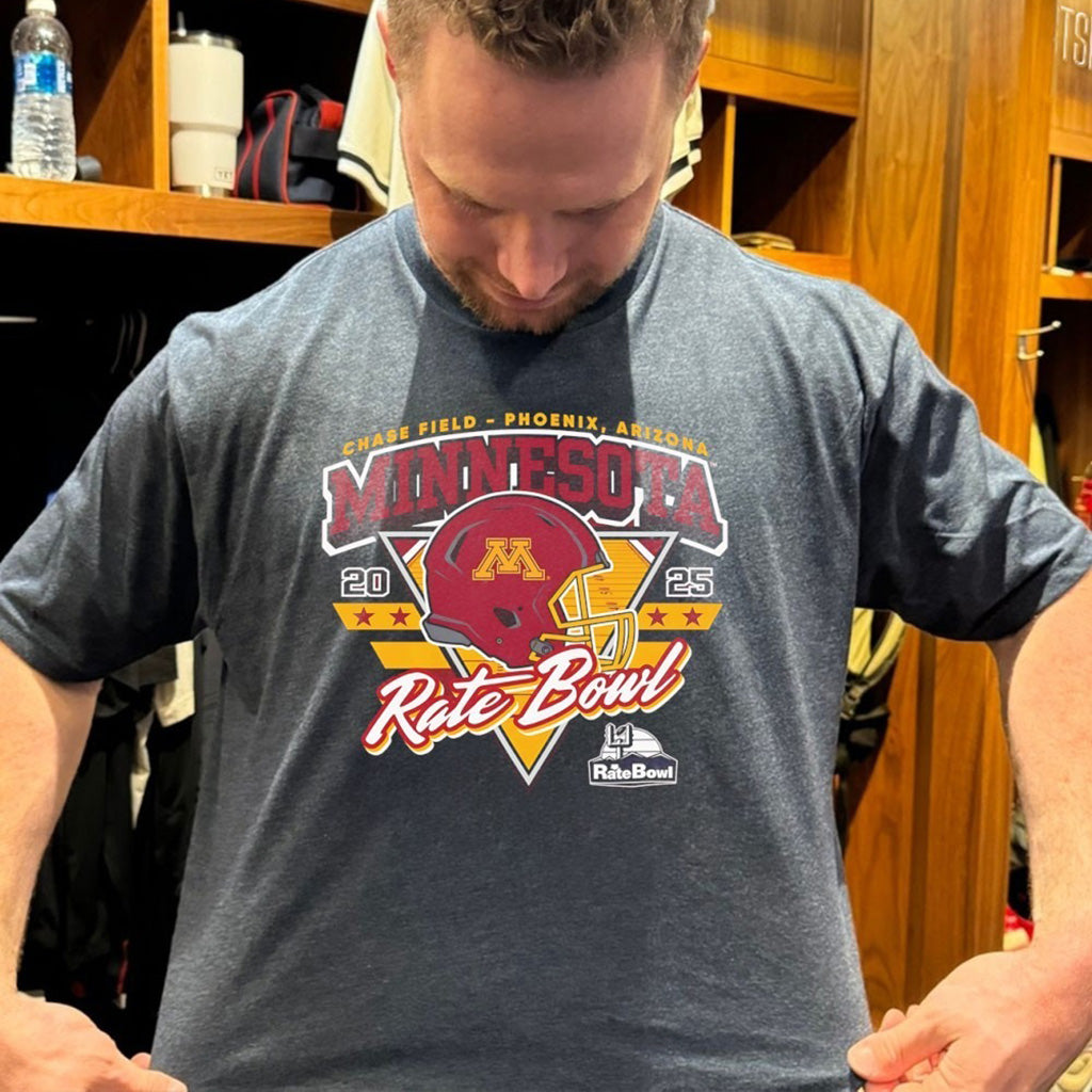 Rate Bowl 2025 University Of Minnesota Golden Gophers Shield Of Dreams T Shirt - Roseregae