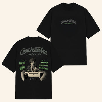 Rauw Alejandro Merch Playstation x Rauw T-Shirt Presents For Music Lovers - Roseregae