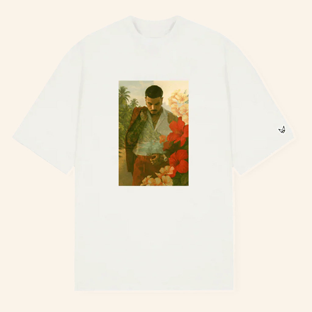 Rauw Alejandro Merch Raul Portrait T-Shirt Cool Gifts For Music Lovers - Roseregae