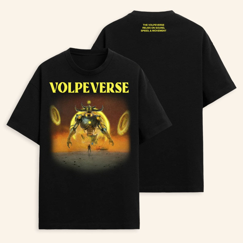 Ray Volpe Merch Volpetron Tour Black T-Shirt Cool Gifts For Music Lovers - Roseregae