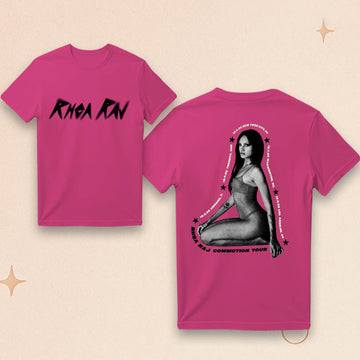 Rhea Raj Merch Rhea Raj Commotion Tour 2025 T-Shirt Presents For Music Lovers - Roseregae