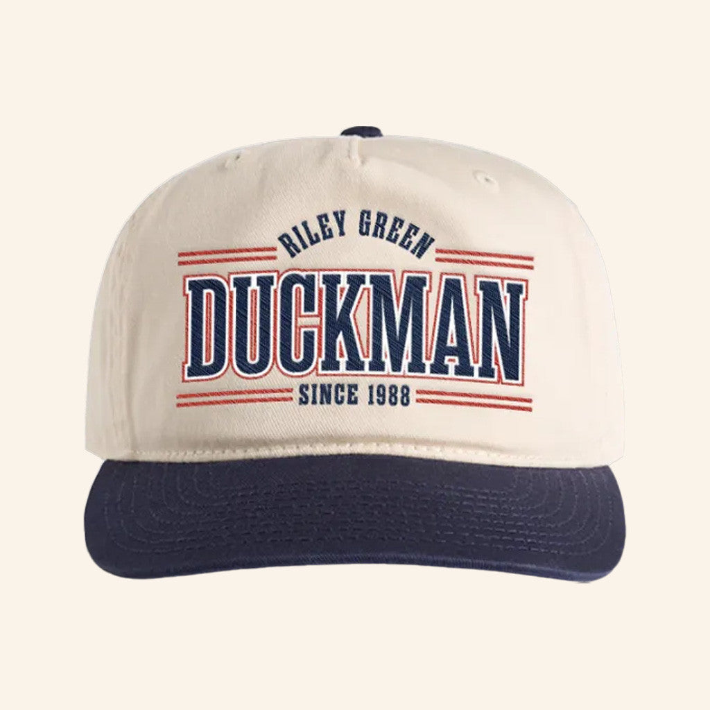 Riley Green Merch Duckman Hat Music Lover Gift Ideas For Him - Rose Regae