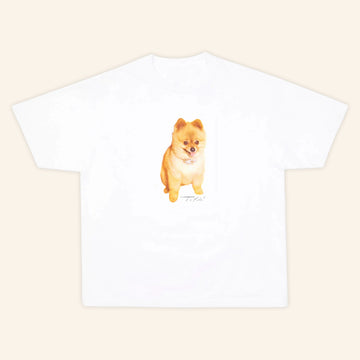 Rosalia Merch Dog White T-Shirt Tuya Shirt Gifts Ideas For Sisters - Roseregae