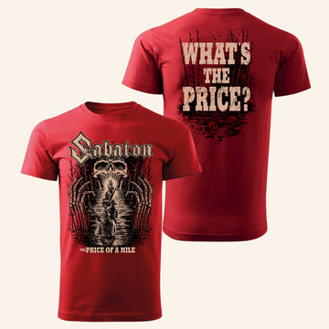Sabaton Merch Price Of A Mile T-Shirt Unique Gifts For Music Lovers - Roseregae
