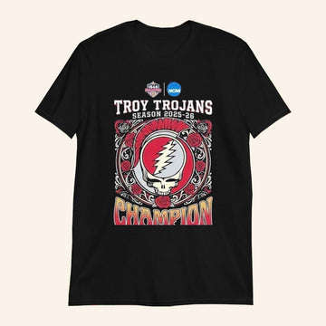 Salute To Veterans Bowl Ncaa College Football Season 2025 26 Troy Trojans X Grateful Dead Skull T Shirts - Roseregae