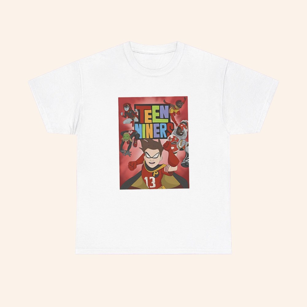 San Francisco 49Ers X Super Hero Dc Comics Teen Niners T Shirt - Roseregae