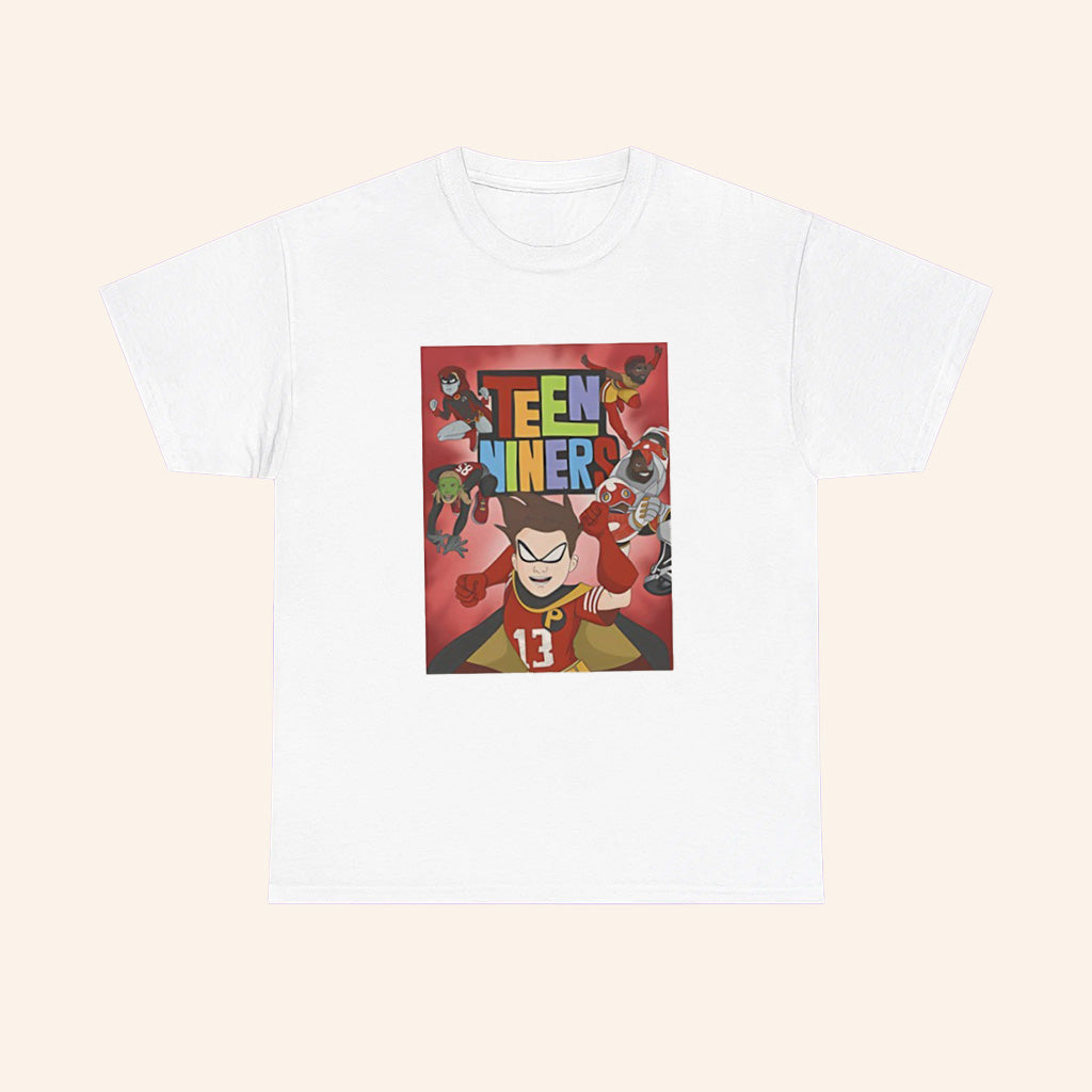 San Francisco 49Ers X Super Hero Dc Comics Teen Niners T Shirt - Roseregae