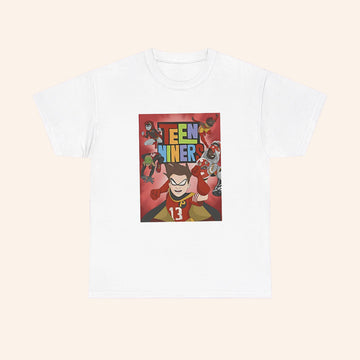 San Francisco 49Ers X Super Hero Dc Comics Teen Niners T Shirt - Roseregae