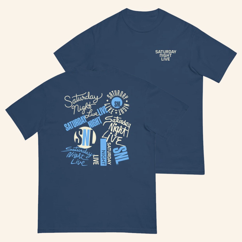 Saturday Night Live Merch Logos T-Shirt Best Birthday Gift For Friends - Roseregae