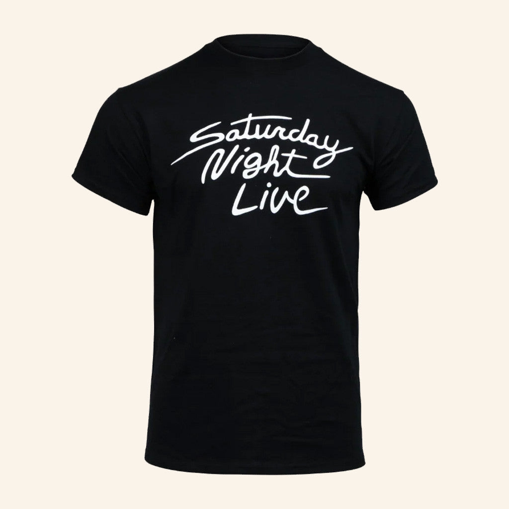 Saturday Night Live Merch SNL 1981 Black And White Logo T-Shirt Gifts For Friends - Roseregae
