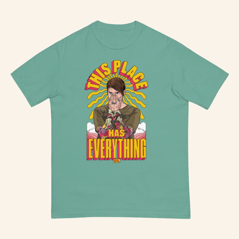 Saturday Night Live Merch Stefon T-Shirt This Place Has Everything Shirt Gifts For Brothers - Roseregae