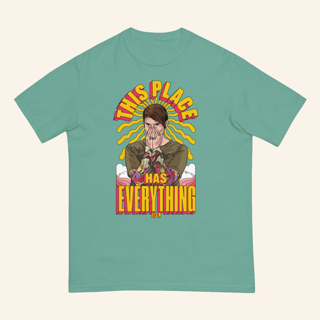 Saturday Night Live Merch Stefon T-Shirt This Place Has Everything Shirt Gifts For Brothers - Roseregae