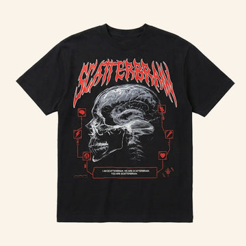 Scatterbrain Merch X Ray Black T-Shirt Unique Gifts Ideas For Friends - Roseregae