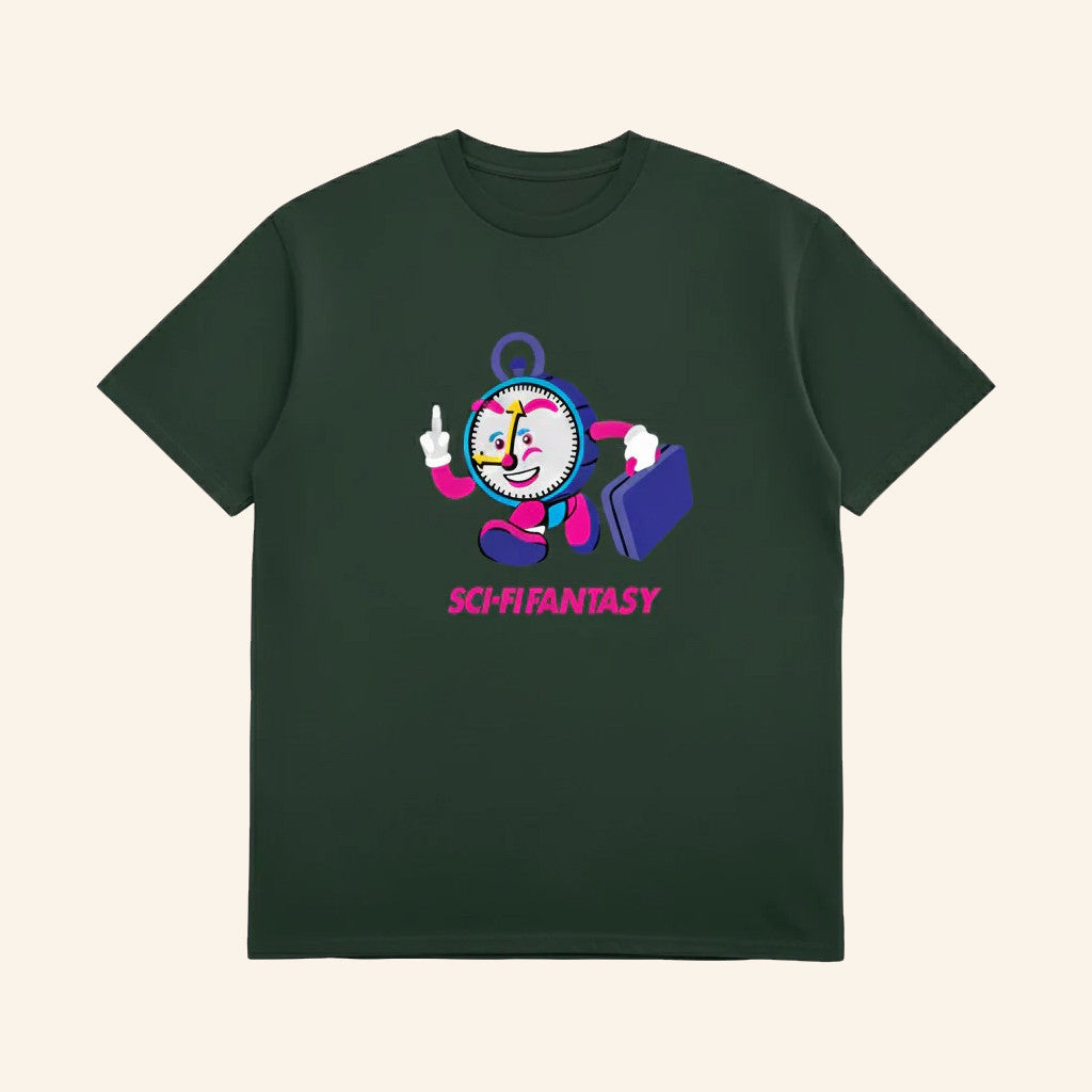 Sci Fi Fantasy Merch Big Time T-Shirt Birthday Gift Ideas For Friends - Roseregae