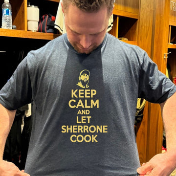 Sherrone Moore Keep Calm And Let Sherrone Cook Don Thomas 25 T Shirt - Roseregae